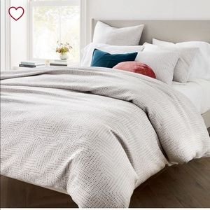 *NEW* West Elm King Duvet Cover